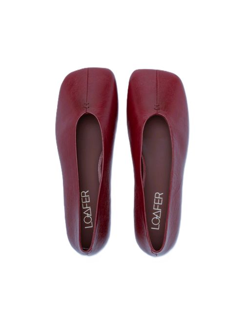 Ballerine Plain ballet blood O A | PLAIN01SH.LEATHER BLOOD